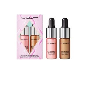 2025 MAC Cosmetics Holiday Molten Metal Highlighter Duo - Rose and Bronze